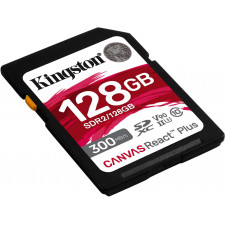 Kingston Technology Canvas React Plus 128 GB SD UHS-II Classe 10