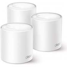 TP-Link Deco X50 (3-pack) Dual-band (2,4 GHz   5 GHz) Wi-Fi 6 (802.11ax) Branco Interno