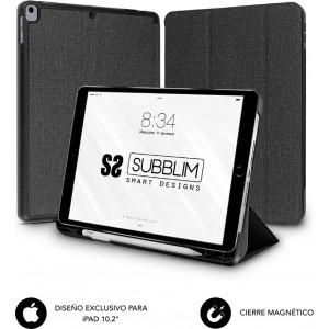 SUBBLIM FUNDA TABLET IPAD 10.2'' 9 8 7 Gen BLACK