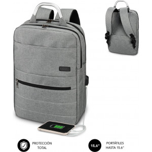 SUBBLIM ELITE AIR PADDING 15.6'' GREY mochila Mochila casual Cinzento Poliéster