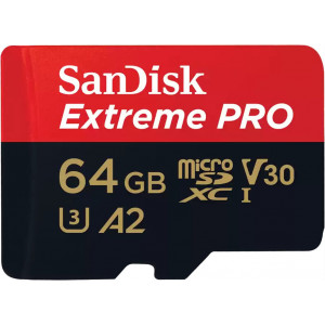SanDisk Extreme PRO 64 GB MicroSDXC UHS-I Classe 10