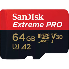 SanDisk Extreme PRO 64 GB MicroSDXC UHS-I Classe 10