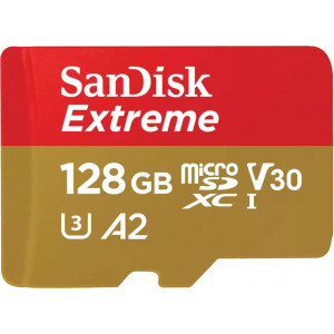 SanDisk Extreme 128 GB MicroSDXC UHS-I Classe 10