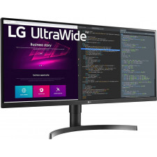 LG 34WN750-B LED display 86,4 cm (34") 3440 x 1440 pixels UltraWide Quad HD Preto
