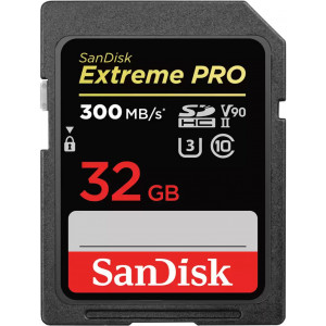 SanDisk Extreme PRO 32 GB SDHC UHS-II Classe 10