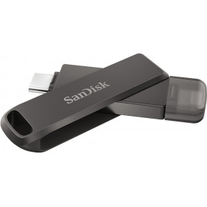 SanDisk iXpand unidade de memória USB 128 GB USB Type-C   Lightning 3.2 Gen 1 (3.1 Gen 1) Preto