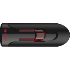SanDisk UFM 64GB USB CRUZER GLIDE 3.0 unidade de memória USB USB Type-A 3.2 Gen 1 (3.1 Gen 1) Preto, Vermelho