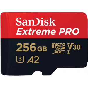 SanDisk Extreme PRO 256 GB MicroSDXC UHS-I Classe 10