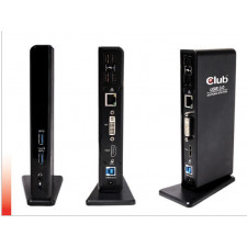 CLUB3D SenseVision USB3.0 Dual Display Docking Station