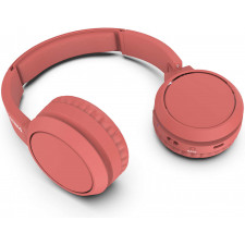 Philips 4000 series TAH4205RD 00 auscultador Auscultadores Sem fios Fita de cabeça Chamadas Música USB Type-C Bluetooth Vermelho