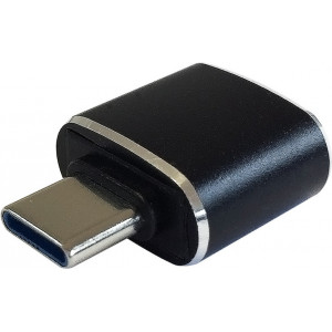 AISENS A108-0369 adaptador para cabos USB C USB A Preto