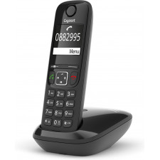 Gigaset AS690 Telefone analógico DECT Identificação de chamadas Preto