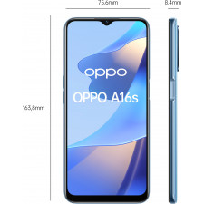 OPPO A16s 16,6 cm (6.52") Dual SIM Android 11 4G USB Type-C 4 GB 64 GB 5000 mAh Azul