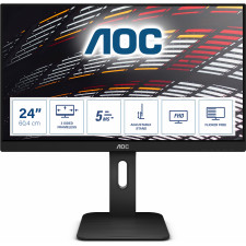 AOC P1 24P1 monitor de ecrã 60,5 cm (23.8") 1920 x 1080 pixels Full HD LED Preto