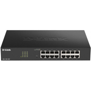 D-Link DGS-1100-16V2 switch de rede Gerido L2 Gigabit Ethernet (10 100 1000) Preto