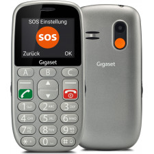 Gigaset GL390 5,59 cm (2.2") 88 g Cinzento Telefone para idosos