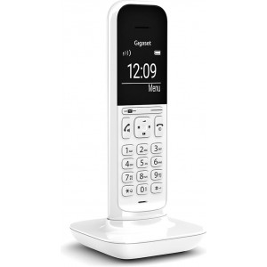 Gigaset CL390 Telefone analógico DECT Identificação de chamadas Branco