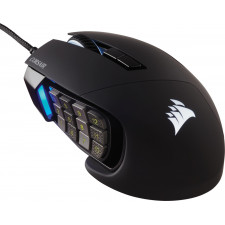 Corsair Scimitar RGB Elite rato Mão direita USB Type-A Ótico 18000 DPI