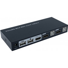 AISENS A111-0400 chaveador KVM Preto