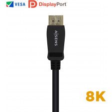 AISENS A149-0432 cabo DisplayPort 2 m Preto