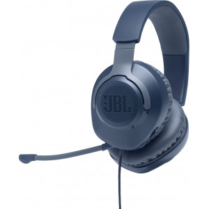 JBL Quantum 100 Auscultadores Com fios Fita de cabeça Jogos Azul