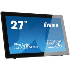 iiyama ProLite T2735MSC-B3 monitor de ecrã 68,6 cm (27") 1920 x 1080 pixels Full HD LED Ecrã táctil Preto