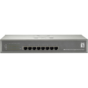 LevelOne GEP-0822 switch de rede Gigabit Ethernet (10 100 1000) Power over Ethernet (PoE) Cinzento