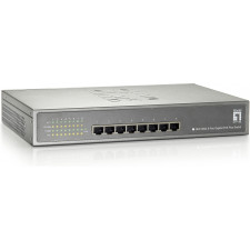 LevelOne GEP-0822 switch de rede Gigabit Ethernet (10 100 1000) Power over Ethernet (PoE) Cinzento