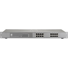 LevelOne GEP-1622 switch de rede Não-gerido Gigabit Ethernet (10 100 1000) Power over Ethernet (PoE) Cinzento