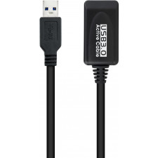 Nanocable 10.01.0311 cabo USB 5 m USB 3.2 Gen 1 (3.1 Gen 1) USB A Preto