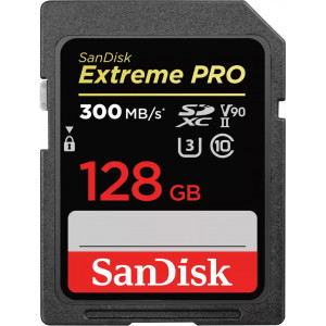 SanDisk Extreme PRO 128 GB SDXC UHS-II Classe 10