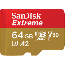 SanDisk Extreme 64 GB MicroSDXC UHS-I Classe 3