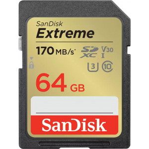 SanDisk Extreme 64 GB SDXC UHS-I Classe 10