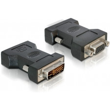 DeLOCK VGA 15pin F  DVI 24+5 M DVI-I 15pin VGA Preto