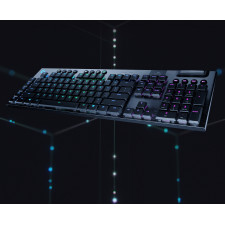 Logitech G G915 teclado RF Wireless + Bluetooth QWERTY Inglês Carbono