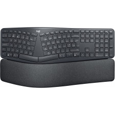 Logitech Ergo K860 teclado RF Wireless + Bluetooth Inglês Grafite