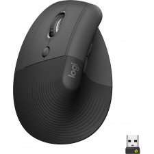 Logitech Lift rato Mão esquerda RF Wireless + Bluetooth Ótico 4000 DPI