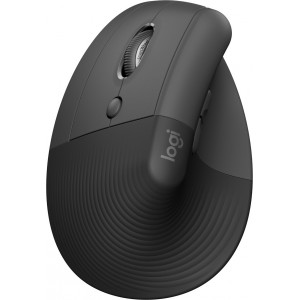 Logitech Lift for Business rato Mão esquerda RF Wireless + Bluetooth Ótico 4000 DPI