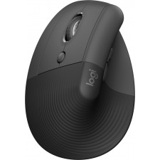 Logitech Lift for Business rato Mão esquerda RF Wireless + Bluetooth Ótico 4000 DPI