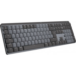 Logitech MX Mechanical teclado RF Wireless + Bluetooth QWERTY Estados Unidos (Internacional) Grafite, Cinzento