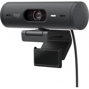 Logitech Brio 500 webcam 4 MP 1920 x 1080 pixels USB-C Grafite