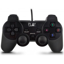 Ewent Play Preto USB 2.0 Gamepad Analógico   Digital PC