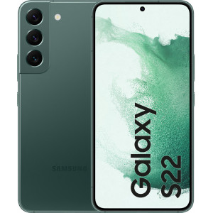 Samsung Galaxy S22 SM-S901B 15,5 cm (6.1") Dual SIM Android 12 5G USB Type-C 8 GB 128 GB 3700 mAh Verde