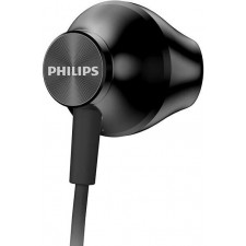 Philips TAUE100BK 00 auscultador Auscultadores Com fios Intra-auditivo Música Preto