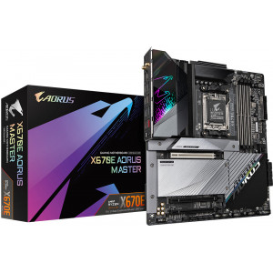 Gigabyte X670E AORUS MASTER (REV. 1.0) motherboard AMD X670 Ranhura AM5 ATX