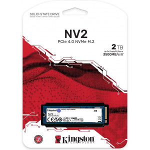 Kingston Technology NV2 M.2 2000 GB PCI Express 4.0 NVMe