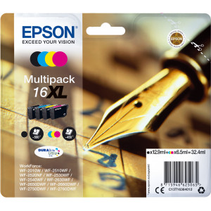 Epson Pen and crossword C13T16364012 tinteiro 1 unidade(s) Original Rendimento alto (XL) Preto, Ciano, Magenta, Amarelo