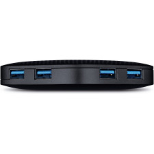 TP-Link UH400 hub de interface USB 3.2 Gen 1 (3.1 Gen 1) Type-A 5000 Mbit s Preto