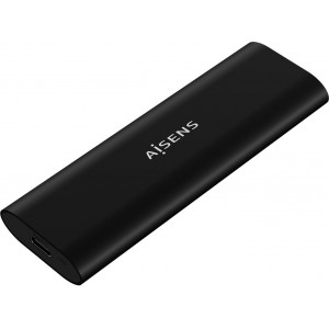 AISENS ASM2-014B Caixa para Discos Rígidos Compartimento SSD Preto M.2