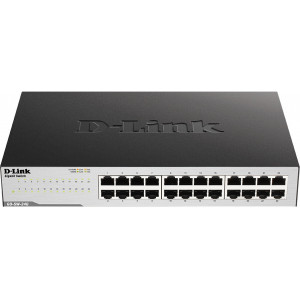 D-Link GO-SW-24G Não-gerido L2 Gigabit Ethernet (10 100 1000) 1U Preto